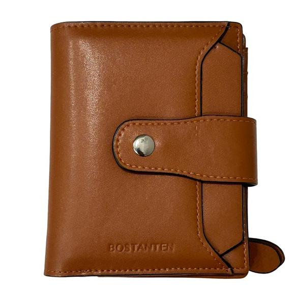 BOSTANTEN Accessories - BOSTANTEN Brown Leather Wallet Bifold